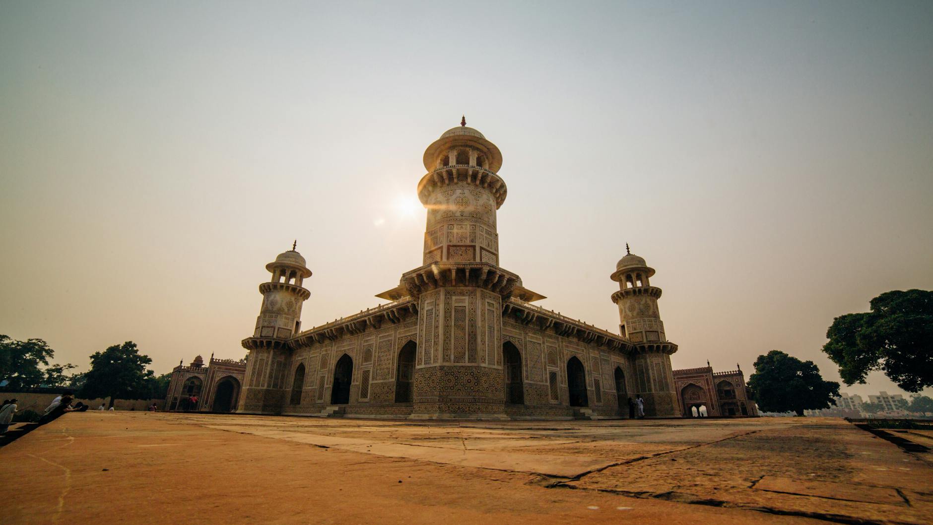 itmad ud daula mausoleum in agra india